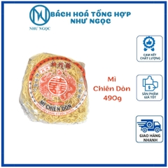Mì Xào Giòn Châu Cường 490g Loại Chưa Chiên