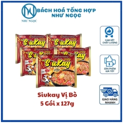 Combo 5 Gói Mì Omachi/Siukay/Đệ Nhất/ Lẩu Thái/ Hảo Big - Bách Hóa Tổng Hợp Như Ngọc
