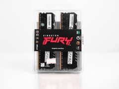 Ram Desktop Kingston Fury Beast RGB (KF432C16BBAK216) 16GB (2x8GB) DDR4 3200Mhz