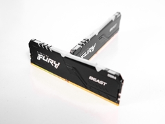 Ram Desktop Kingston Fury Beast RGB (KF432C16BBAK216) 16GB (2x8GB) DDR4 3200Mhz