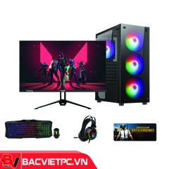 BỘ MÁY TÍNH GAMING - ĐỒ HỌA INTEL I3-10105F | RAM 8GB | RX 5500XT 8GB | SSD 240GB| MÀN 24INCH