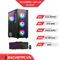 PC GIẢ LẬP NOX DUAL XEON E5 2678 V3 | RAM 64G | RTX 2060 | SSD 240G