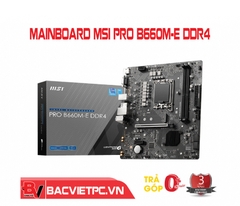 Mainboard MSI PRO B660M-E DDR4