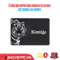 Ổ cứng SSD Kimtigo S300 240GB SATA3 2.5 inch (Đọc 520MBs, Ghi 500MBs)