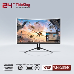 Màn hình cong Cuver LED Monitor 24inch VL24 (CM2406H) - 75Hz