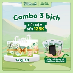 COMBO 3 BỈM QUẦN NANO BAMBOO XL
