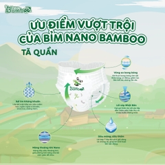 Bỉm dán Sơ Sinh NB - NANO BAMBOO (56 miếng)