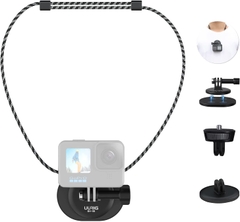 Phụ kiện Gopro/Dji/Insta360 vòng đeo cổ nam châm uurig đa năng siêu tiện lợi 
