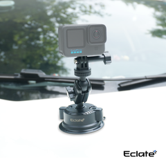Giá đỡ cốc hút cho Camera hành động Eclate| Gopro,Insta360, DJI| chất liệu CNC