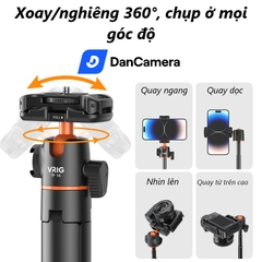 Gậy Selfie Vrig TP 16 Đầu Bi Linh Hoạt 130cm