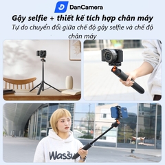Gậy Selfie Vrig TP 16 Đầu Bi Linh Hoạt 130cm