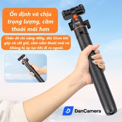 Gậy Selfie Vrig TP 16 Đầu Bi Linh Hoạt 130cm