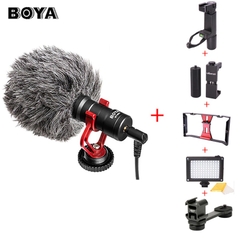 Micro phone Boya BY- MM1 / Minigun | Mic thu âm cho camera hành động GoPro, DJI, điện thoại