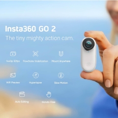 Máy quay Insta360 Go 2 Action Camera Chính Hãng | Bộ nhớ 32GB Bảo hành 12 tháng