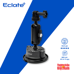 Giá đỡ cốc hút cho Camera hành động Eclate| Gopro,Insta360, DJI| chất liệu CNC