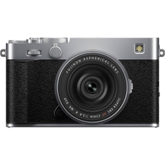 Máy Ảnh Fujifilm X-E5 + Lens XF 23mm F/2.8 R WR (Silver) | Chính Hãng