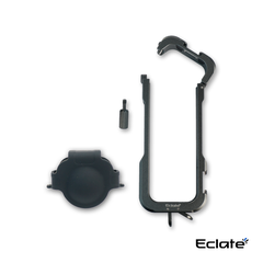 Khung camera cage Eclaté |Hợp Kim Nhôm | dành cho insta360 x4| Hỗ trợ quay dọc