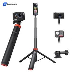 Gậy Selfie stick và tripod uurig 2 trong 1 TP - 03 dài 1m2 đa năng dành cho Gopro/insta360/DJI