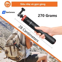 Gậy Selfie stick và tripod uurig 2 trong 1 TP - 03 dài 1m2 đa năng dành cho Gopro/insta360/DJI
