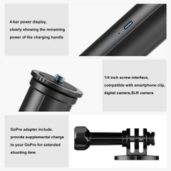 Gậy tripod kiêm sạc dự phòng dung lượng pin 5000 Mah cho Gopro| phụ kiện Uurig TP-04