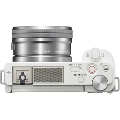 Máy ảnh Sony ZV-E10 + Lens 16-50mm F3.5-5.6 (White) | Chính hãng