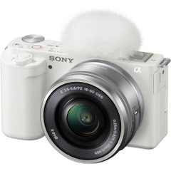 Máy ảnh Sony ZV-E10 + Lens 16-50mm F3.5-5.6 (White) | Chính hãng
