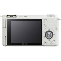 Máy ảnh Sony ZV-E10 + Lens 16-50mm F3.5-5.6 (White) | Chính hãng
