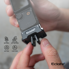 Đế chuyển đổi đa chức năng Eclaté dành cho DJI Osmo Pocket 3 | kèm chân sạc | Hợp kim nhôm