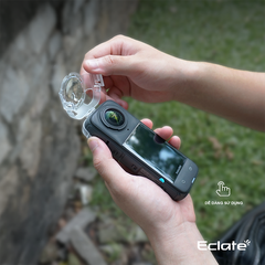 Kính bảo hộ chống xước Eclaté dành cho Insta360 X4 | tháo lắp nhanh |crystal clear