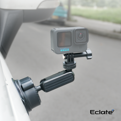Giá đỡ cốc hút cho Camera hành động Eclate| Gopro,Insta360, DJI| chất liệu CNC