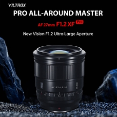 Ống kính Viltrox AF 27mm f/1.2 PRO XF For Fujifilm