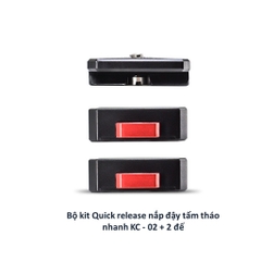 Bộ kit Quick release nắp đậy tấm tháo nhanh