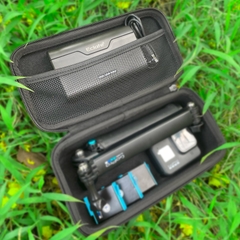 Dock sạc 3 pin Eclaté dành cho Gopro tích hợp 5/6/7/8/9/10/11/12 có khay đựng thẻ nhớ