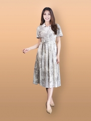 Váy liền phong cách quý cô sang chảnh