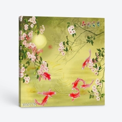 Tranh Đàn cá trong hồ nước 1080TTN