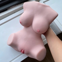 Búp Bê Tình Dục Torso 3kg Silicon Mềm Mại Có Tiếng Rên