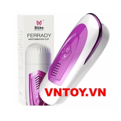 Âm đạo giả Dibe Ferrady tự động rung thụt tỏa nhiệt rên la