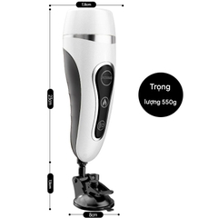 Âm Đạo Giả Gắn Tường Tự Động Sưởi Ấm Rung Âm Thanh Sống Động
