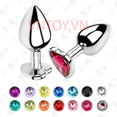 Anal Plug hình trái tim chất liệu Inox