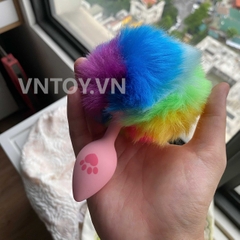Butt plug cosplay đuôi thú nhiều màu cho cặp đôi