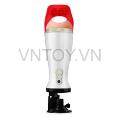 Cốc thủ dâm gắn tường tự động liếm dương vật rên la