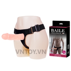 Jessica Strap-on Baile cao cấp – Dây đai gắn dương vật giả rỗng ruột Silicon