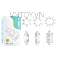 Vòng đeo dương vật bi gai đặc siêu kích thích