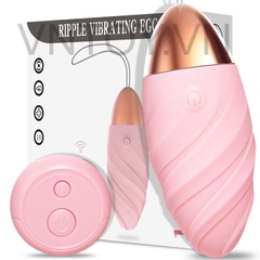 Trứng rung điều khiển từ xa xoắn âm đạo sạc pin