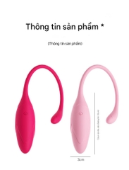 Trứng Rung Cá Heo Công Nghệ App Lilo Điều Khiển Không Dây