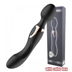 Vibrator 2 Đầu G-Spot & Clitoral Rung Sóng Kép 10 Chế Độ