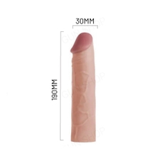 Bao cao su đôn dên tăng kích thước Lovetoy Pleasure X-Tender tăng 1