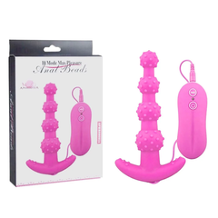 Que rung kích thích hậu môn 10 chế độ rung, dùng pin - Aphrodisia Anal Beads