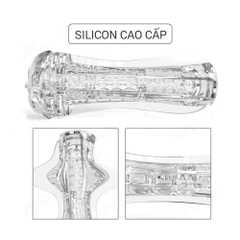 Âm đạo giả trong suốt, ôm khít - Yeain