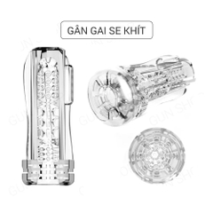 Âm đạo giả trong suốt, ôm khít - Yeain